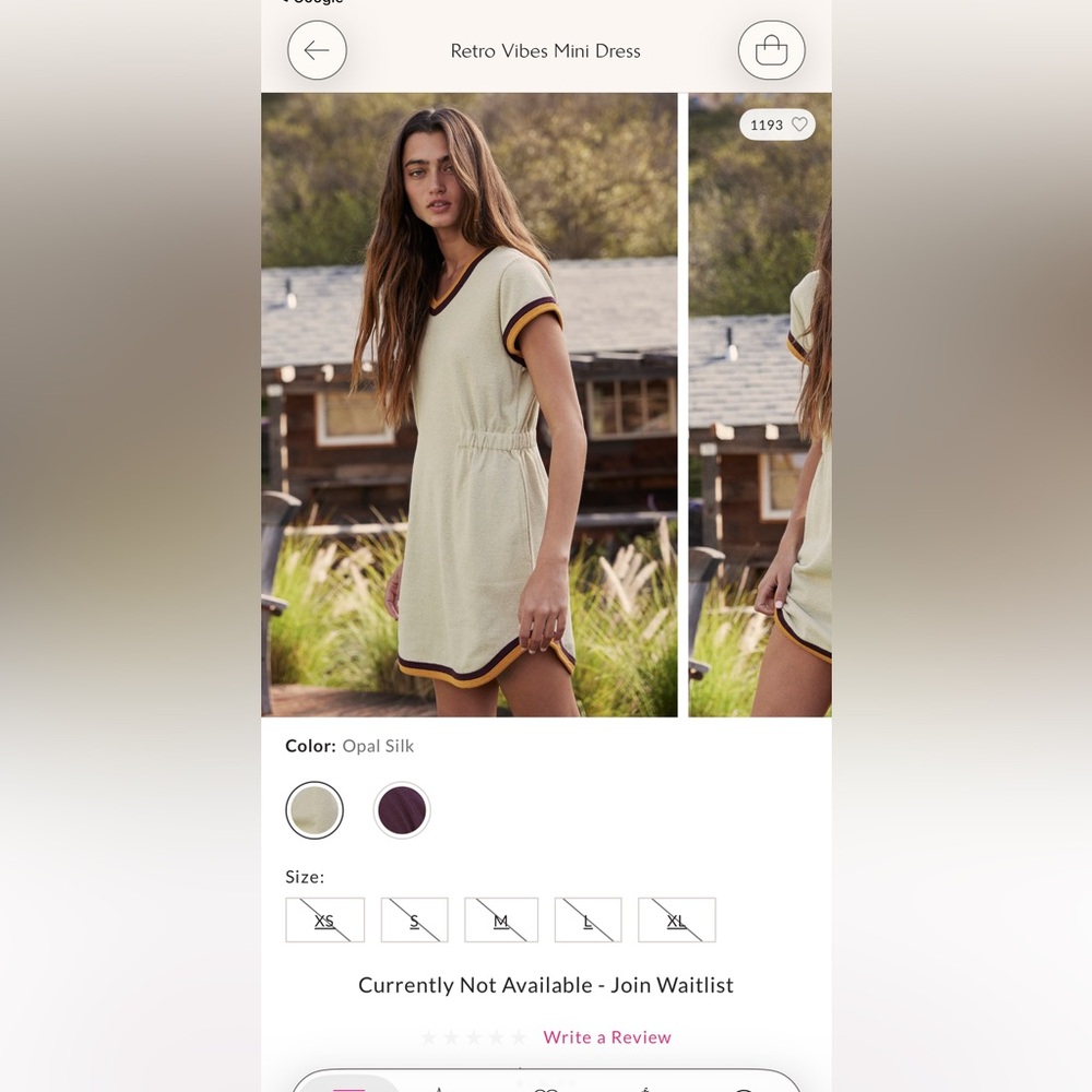 Free People Retro Vibes Mini Dress in Opal Silk, Size Large - Picture 2 of 13